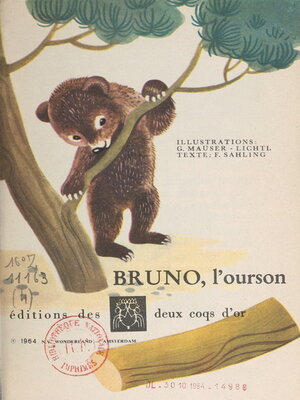 cover image of Bruno, l'ourson